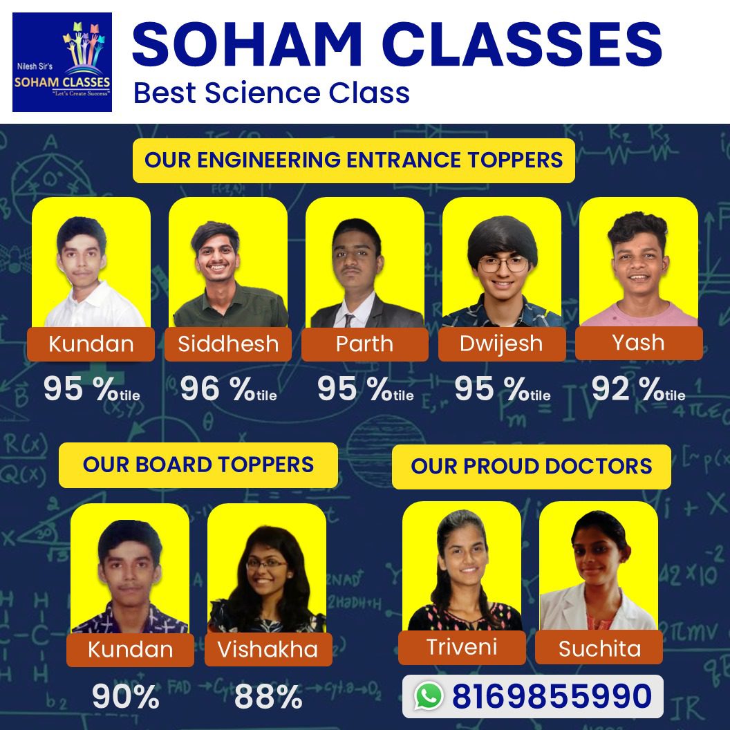 soham classes result