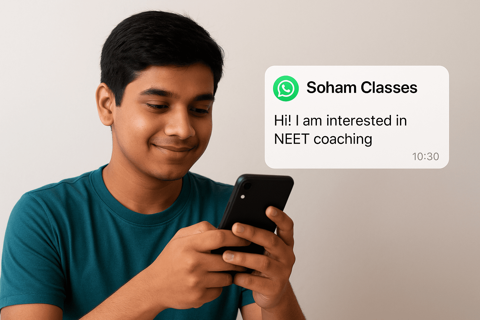 Student Messaging Soham Classes